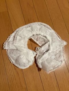カチューシャボンネット白レースのサムネイル