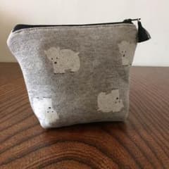 ハンドメイド ふわふわマルチポーチのサムネイル