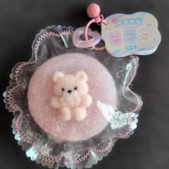 くまさん シリコンバッグ　スクイーズ　 キーホルダー