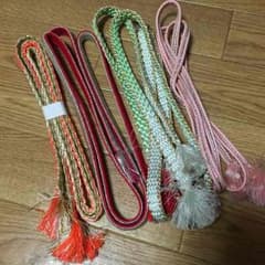 早い者勝ち！値下げ！帯締め4本セットのサムネイル