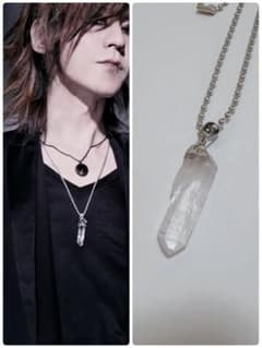 LUNA SEA SUGIZO クリスタル 水晶 ネックレス 天然石 水晶ネックレス SUGIZO GODSIZE GACKT TAUJAN - メルカリ