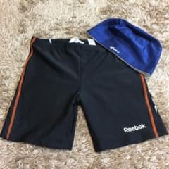 水着 Reebok 160cm  スイムキャップつきのサムネイル