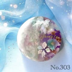 レジン ヘアゴム さざれ石 No.303 - メルカリ