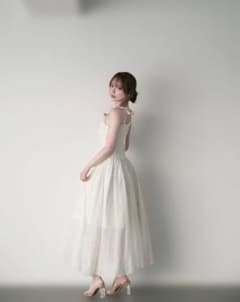 andmary Wendy seethrough flare dress - メルカリ