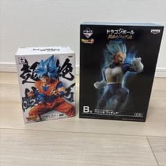 【まとめ売り】ドラゴンボール　フィギュア　プライズ　一番くじ　孫悟空　ベジータ ドラゴンボール フィギュア 2点セット 孫悟空 ベジータ 一番くじ