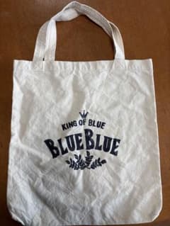 h*u様 BLUE BLUE トートバッグ コットン製のサムネイル