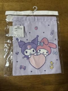 マイメロディ クロミ 巾着 S サンリオ パープル　新学期用品のサムネイル