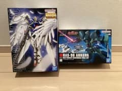MGウイングガンダムゼロ（エンドレスワルツ版）、HGアンクシャ - メルカリ