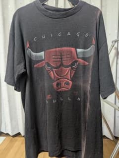 【90s USA製】STARTER シカゴ・ブルズ ヴィンテージTシャツ Mのサムネイル