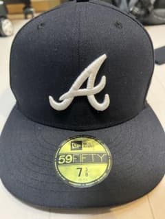NEW ERA Atlanta Braves キャップ 7 3/8 - メルカリ
