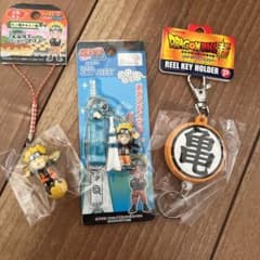 NARUTO、ドラゴンボールのストラップのサムネイル