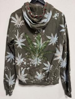 ジップパーカーiconic coutureアイコニッククチュール　スワロフスキーのサムネイル