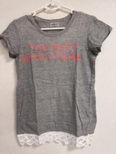 go2hollywood グレー Tシャツ レース付きのサムネイル