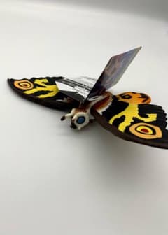 バンダイ/ムビモン モスラ成虫2018 タグ付きソフビ ゴジラ怪獣のサムネイル