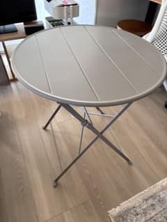 IKEA ガーデンテーブルセット 円形テーブル1台x椅子2脚 IKEA ガーデンテーブルセット 円形テーブル1台x椅子2脚 - メルカリ