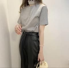 ponpon bom tee grey グレーのサムネイル