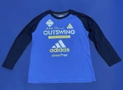 adidas アディダス 長袖カットソー ブルーのサムネイル