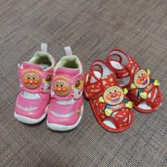 アンパンマン　スニーカー　サンダル　1歳　セット　まとめ売り　可愛い　男　女のサムネイル