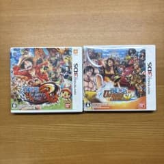 ニンテンドー3DS ワンピース ゲームソフト 2本セットのサムネイル
