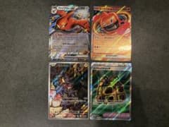 ポケモンカード ポケモンex グッズ 4枚セット