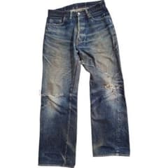 ​【DENIME】ドゥニーム デニムパンツ ヴィンテージ加工 リメイク・ダメージのサムネイル