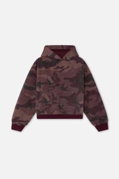 scuffers RIPSTOP BURGUNDY HOODIE パーカー - メルカリ