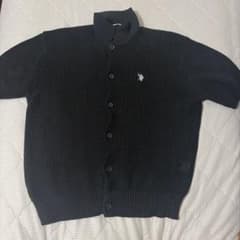 限定 U.S. POLO ASSN. ニットカーディガン ブラックのサムネイル