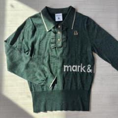 美品❣️MARK&LONA レディース ゴルフ ニット ポロシャツ 長袖のサムネイル