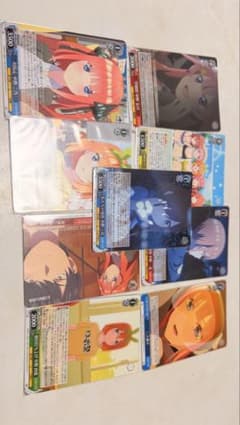 五等分の花嫁 ヴァイスシュヴァルツ カード 8枚セットのサムネイル