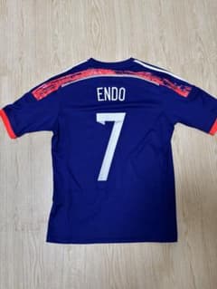 日本代表 2014 遠藤保仁 ホーム ユニフォーム 正規品 Oサイズ 2014 日本代表 ホームユニフォーム 遠藤保仁選手 Mサイズ - メルカリ