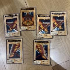 封印されしエクゾディアセット バンダイ版 遊戯王 カード 6枚セット
