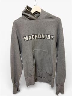 MACKDADDY グレー フード付きパーカー - メルカリ