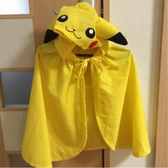 幸運さん☆プロフ必読様専用 ピカチュウ ポンチョ 子供用のサムネイル