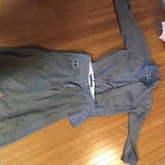寅一 グレー 上下作業着のサムネイル