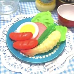 ダイワトーイ オムレツ ロールパン ままごと レトロ ダイワトーイ オムレツ ロールパン ままごと レトロ おもちゃ