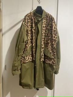 コグマ様専用】JUNYA WATANABE2022AW ヒョウ柄モッズコート