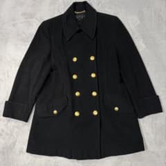 GUCCI トムフォード期 カシミヤ 金ボタン ダブルコート メンズ 46サイズ GUCCI トムフォード期 カシミヤ 金ボタン ダブルコート メンズ 46