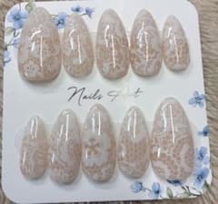 レースベイビーブーマネイル【オーダー可能】③のサムネイル