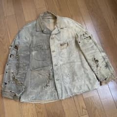 メ*リ様 60s Carhartt デカC カバーオール ミシガンチョア 襤褸 メ*リ様 60s Carhartt デカC カバーオール ミシガンチョア 襤褸 - メルカリ