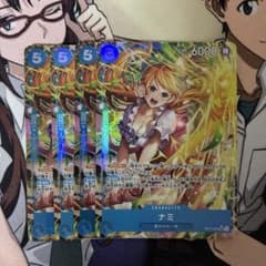 美品 ワンピースカード ナミ パラレル OP11-054 4枚セット - メルカリ