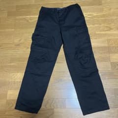 ミリタリー カーゴパンツ ブラック MEDIUM-REGULARのサムネイル
