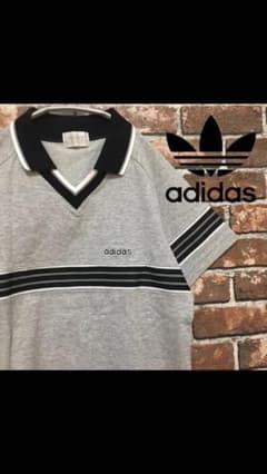 【非売品】アディダスオリジナル ポロTシャツ グレー(値段交渉有りのサムネイル
