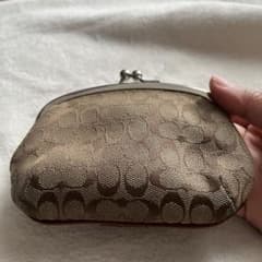 COACH シグネチャー がま口 コインケースのサムネイル
