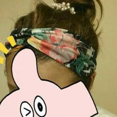 ありす様⋆*ヘアバンド⋆*花柄⋆のサムネイル