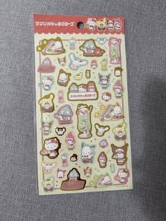 サンリオキャラクターズ シール ステッカー カフェデザインのサムネイル