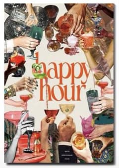 アートポスター　乾杯　40x60サイズ★割引対応あり★のサムネイル