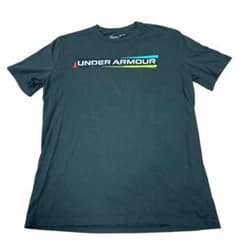 アンダーアーマー 半袖Tシャツ メンズ M 黒 ビッグロゴのサムネイル