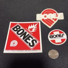 BONES ステッカー 3枚セット ビンテージ 80s - メルカリ