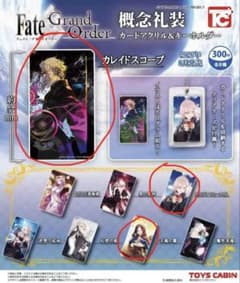 Fate/Grand Order 概念礼装 カードアクリル&キーホルダーのサムネイル