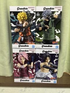 新品未開封】NARUTOフィギュア4点セット - メルカリ